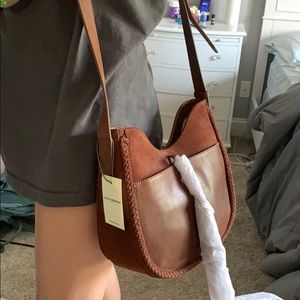 lucky brand leather crossover